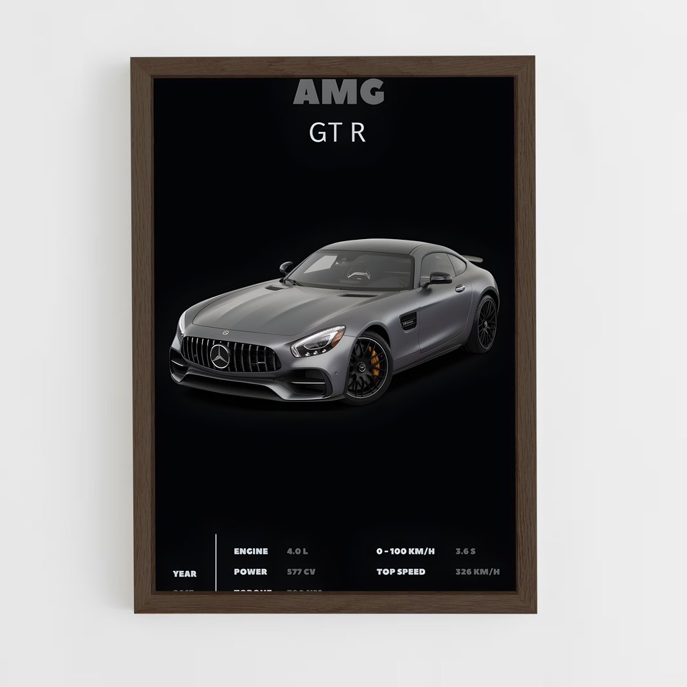 Poster Vitesse de Luxe – affiche Mercedes (vue 5)